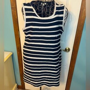 Max Studio Navy Summer Dress XL